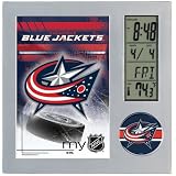 Columbus Blue Jackets Digital Desk Clock