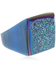Dara Ettinger Stone Chunk Discoball Ring
