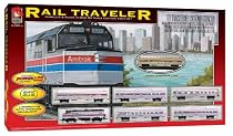 Life Like Rail Traveler AMTAK Passenger Electric Train Set