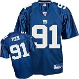 Reebok New York Giants Justin Tuck Replica Jersey