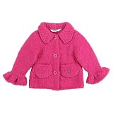 from 3pommes 3Pommes Girl Cardigan (Fuchsia, 2 Years) (Model 3418062-2A/35)