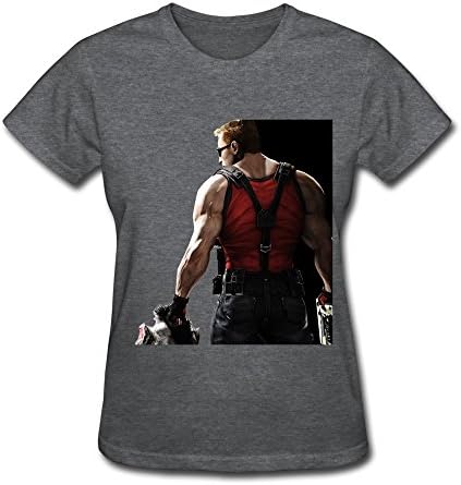 HAISHEN Women's Duke Nukem T-shirt Size S