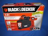 Black & Decker 9.6v cordless 46 Piece Starter Kit w Cordless Drill & bits, Hammer, Stud Senson, Pliers, Hanging Kit PS96PK