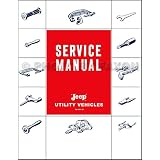 1957-1965 Jeep Pickup Truck Wagon Repair Shop Manual Reprint by AMC Jeep 1958-1988