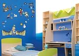 Manga Cat' Hana Wall Mural Stickers