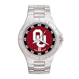 Oklahoma Sooners NCAA Men's Pro II Watch with Stainless Steel Bracelet
