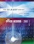 O'Leary Series: Microsoft Office Access 2003 Brief