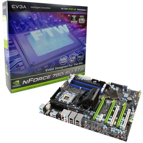 EVGA 132-YW-E178-A1 nForce 780i SLI FTW Motherboard with Lifetime Warranty