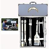 San Diego Chargers NFL Barbeque Utensil Set w/Case (8 Pc.)