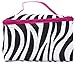 Zebra Hot Pink Mini Cosmetic Makeup Bag808