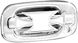 Putco 455204 Iron Cross Style Chrome Trim Door Handles (Center and Surround)