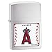 Zippo MLB Angels Lighter (Silver, 5 1/2 x 3 1/2 cm)