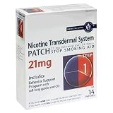 Nicotine Transdermal System Patch Stop Smoking Aid 21 mg, Step