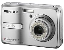 Pentax Optio E40 8.1MP Digital Camera with 3x Optical Zoom