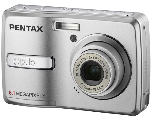 Pentax Optio E40 8 MP Digital Camera with 3x Optical Zoom