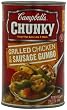 Campbell's Chunky Grilled Chicken & Sausage Gumbo, 18.8-Ounce Easy Open Cans (Pack of 12)