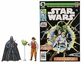 Star Wars 3.75 Expanded Universe Darth Vader & Rebel Officer