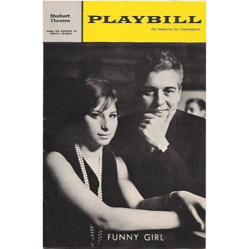 Funny Girl Playbill Theatre Program January 13, 1964 (PreBroadway