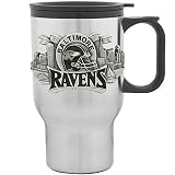 Baltimore Ravens Stainless Steel Travel Mug