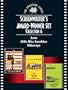 Screenwriter's Award-Winner Set, Collection 6: Juno, Little Miss Sunshine, and Sideways (Newmarket Shooting Script)