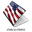 Netbook Skins Fits Acer, Asus, MSI, HP, Samsung - Stars & Stripes