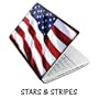 Netbook Skins Fits Acer, Asus, MSI, HP, Samsung - Stars & Stripes