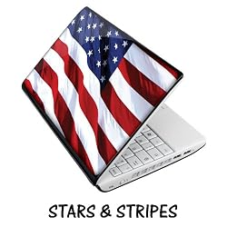Netbook Skins Fits Acer, Asus, MSI, HP, Samsung - Stars & Stripes