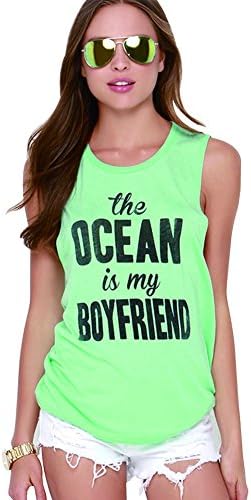 Women's Boy Friend Style Pleated Silm Loose Sleeve Vest Tank Top