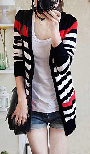 カーディガン 長袖 セーター ストライプ ボーダー チュニック セクシー フレア 大きいサイズ 花柄 マキシワンピース ロング レース エレガンス 美脚  デート パーティ インナー 秋物 可愛いスカーフ付き R062