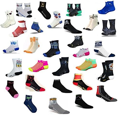 6 Pairs Coolmax Running, Cycling, Athletic Socks Mix Colors (Medium, Female)