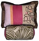 Tahiti Boudoir & Bolster Pillow Set