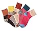 Velice Women's Super Thick Soft Comfortable Warm Socks 5-pack Mix Colors
