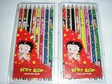 All Products : Betty Boop 16 Piece Coloring Pencils 8-pack (2 Sets)