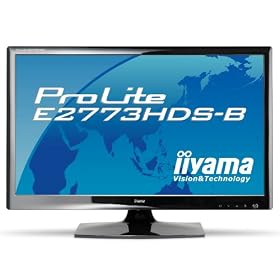 iiYama - ProLite E2773HDS-B1 - Ecran PC LCD 27" (68,5 cm) - LED - VGA/DVI - HDMI - Noir