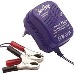 M+S Batterieladeger�t "SlimCharger" Das ideale Ladeger�t f�r Roller und Kleinmotorr�der. 12 Volt / 300 mA, mit Abschaltautomatic
