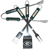 NFL Green Bay Packers 4-Piece Barbecue Set