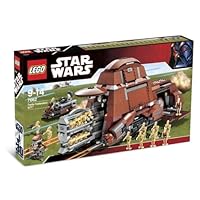 Lego Star Wars 7662 - Trade Federation MTT with 16 Regular Battle Droids, 2 Red Security Battle Droids, 2 Blue Pilot Battle Droids and a Destroyer Droid (1326 Pieces)