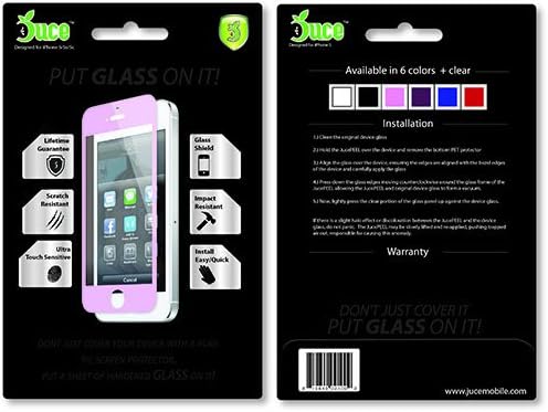 JucePeel Juce Peel JuceMobile Glass Screen Protector for iPhone 5 &amp; 5s