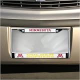 Minnesota Golden Gophers Chrome License Plate Frame