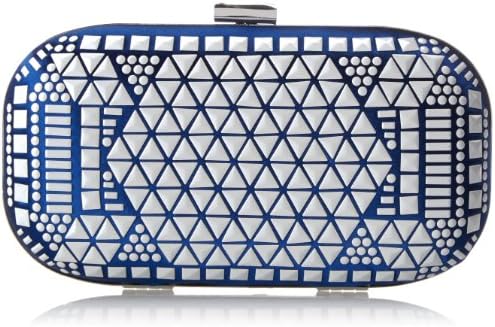 BCBG Hot Fix Beaded Minaudiere Evening Bag
