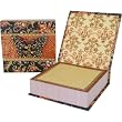 Baroque Butterfly Brooch Note pad, Jeweled Mini Notepad, Punch Studio