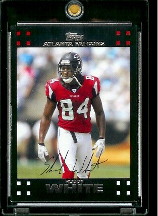 2007 Topps Football # 118 Roddy White - Atlanta Falcons - NFL Trading Cards