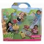 Barbie Kelly Picnic & Friends Doll Set with Kayla, Kenzie, Kelly, & Tommy