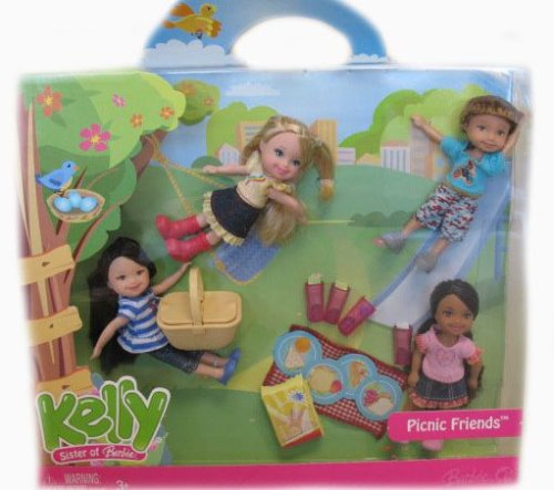 Barbie Kelly Picnic & Friends Doll Set with Kayla, Kenzie, Kelly, & Tommy 51ljrcJMPgL Barbie Kelly Picnic & Friends Doll Set with Kayla, Kenzie, Kelly, & Tommy
