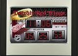 Team Sports America NHL0128-907 Detroit Redwings NHL Scoreboard