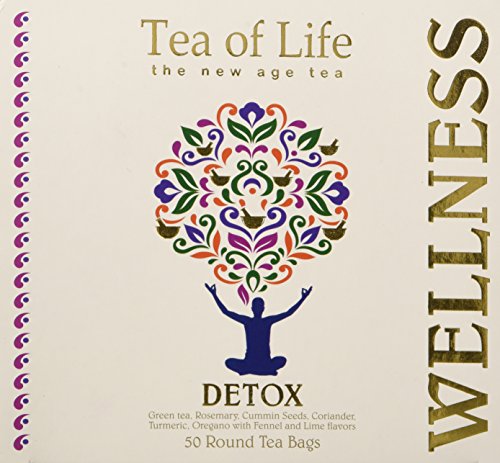 Tea of Life Detox, 50 Round Tea Bags 2.6oz