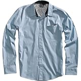 VOLCOM XYZ L/S SHIRT LIGHT BLUE M