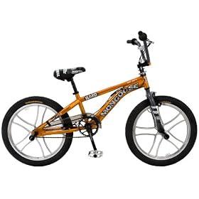 Mongoose Raid Freestyle Bike (20-Inch Wheels, Yellow)