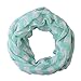 Pop Fashion Womens Infinity Scarves with Lightweight Chevron Scarf Print Pattern