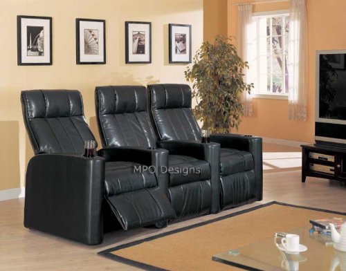 Matinee Collection Black Theater Seating